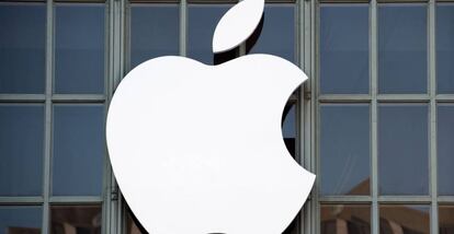 La manzana mordida, el logotipo de Apple.