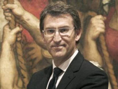 El presidente de la Xunta de Galicia, Alberto N&uacute;&ntilde;ez Feij&oacute;o. 