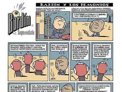 Max, el autor de <i>Bardín, el Superrealista,</i> es candidato al Premio Nacional.