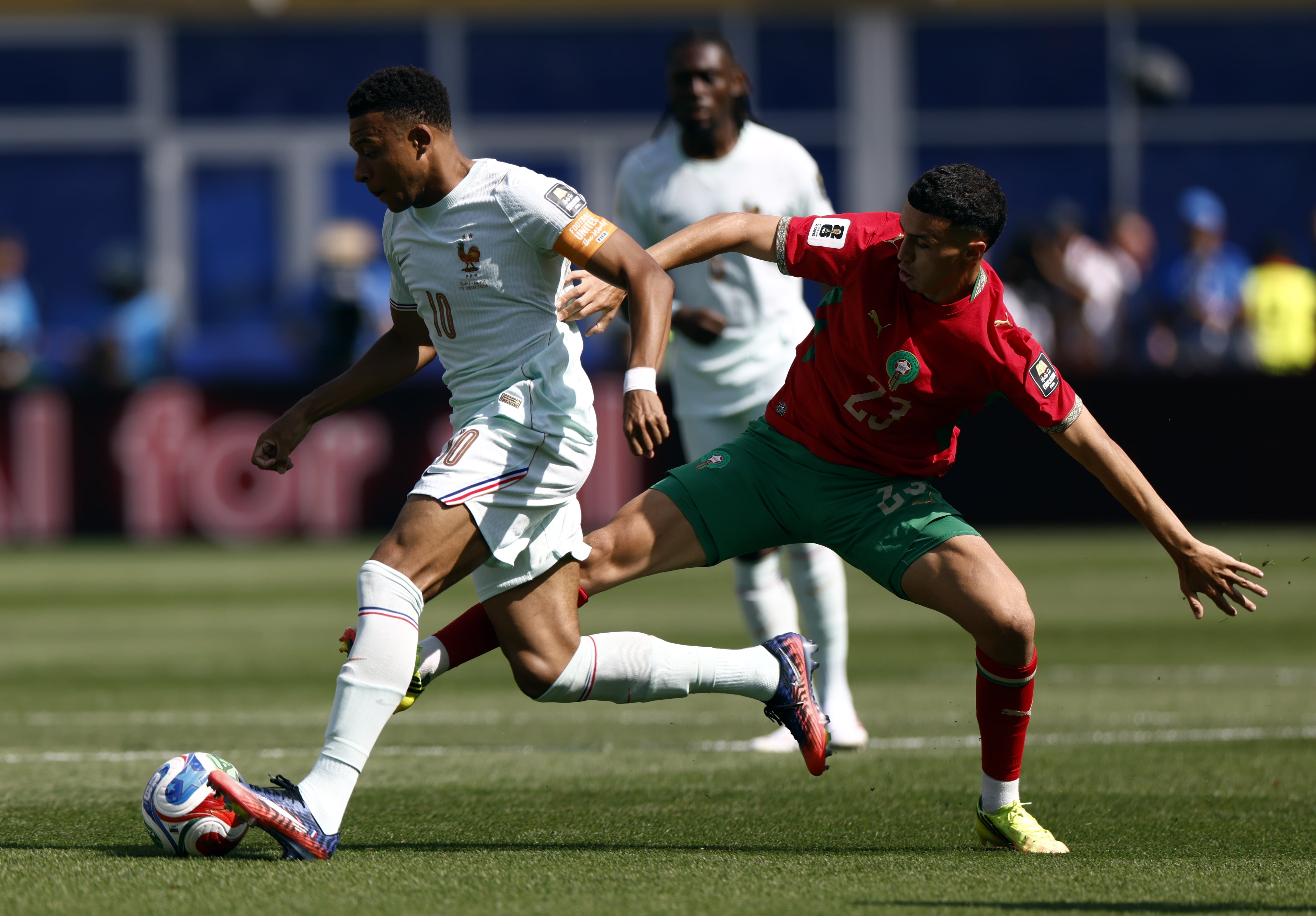 Francia - Marruecos: Mundial 2026, en directo | Amenazan los de Deschamps desde el comienzo