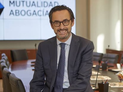 Enrique Sanz Fernández-Lomana, presidente de la Mutualidad de la Abogacía.