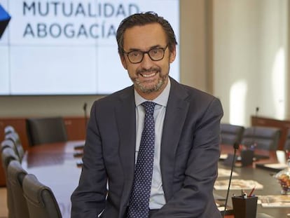 Enrique Sanz Fernández-Lomana, presidente de la Mutualidad de la Abogacía.