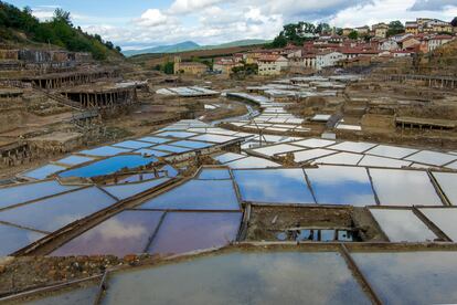 The salt flats of Añana, in Spain’s Basque Country.