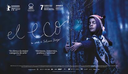 Cartel promocional de la película 'El eco', en cines el 30 de agosto.