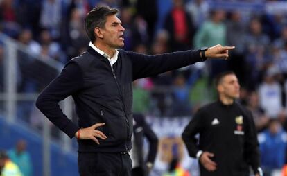 Pellegrino ante el Getafe el sábado.