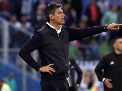 Pellegrino ante el Getafe el sábado.