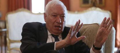 El ministro de Asuntos Exteriores, José Manuel García-Margallo, en una foto de archivo.