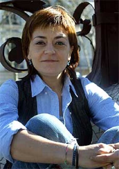 La autora Olga Merino (1965).