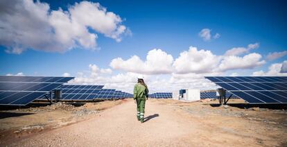 Planta fotovoltaica de Iberdrola.