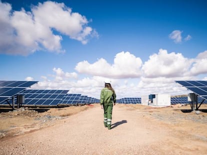 Planta fotovoltaica de Iberdrola.