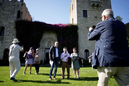 Primera jornada de visitas guiadas al pazo de Meirás, el pasado 1 de julio.