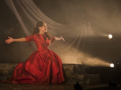 Silvia Mars&oacute; protagoniza en el teatro La Abad&iacute;a el musical 24 horas en la vida de una mujer.