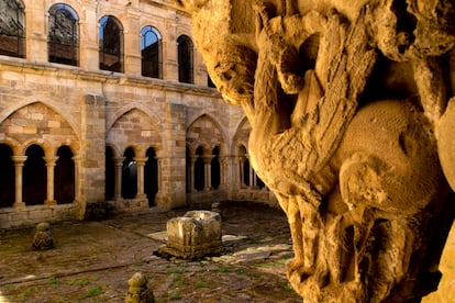 Monasterio de Santa María la Real, en Palencia, en una imagen cedida por la Fundación Santa María la Real.