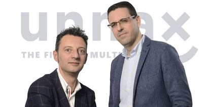 Julián Díaz-Santos y Jordi Pérez, fundadores de Unnax.