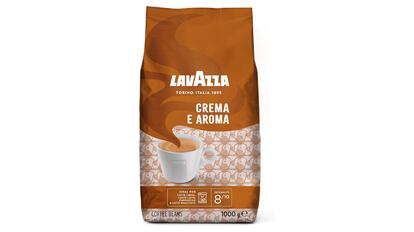 Café en grano de Lavazza.