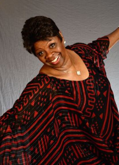 La cantante Irma Thomas.