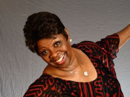 La cantante Irma Thomas.