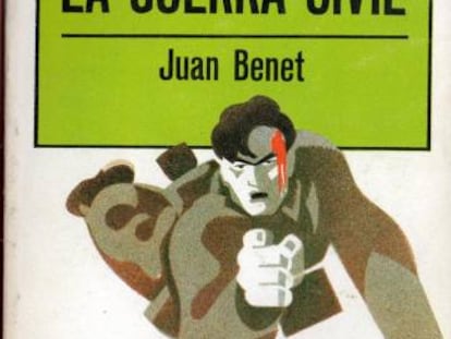 Portada original de &#039;Qu&eacute; fue la Guerra Civil&#039;, de Juan Benet (1976).
