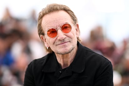 Bono, líder de U2, en el festival de Cannes, en mayo de 2025.