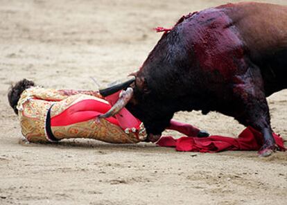 Sergio Martín, en Las Ventas.