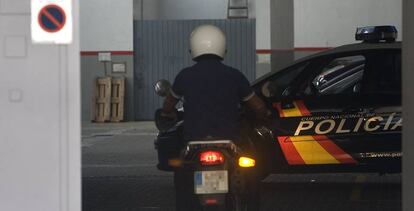 Imagen de archivo de un agente de la policía.