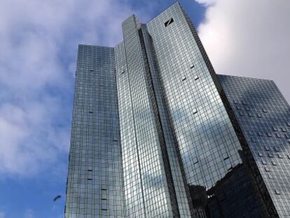 Sede de Deutsche Bank en Fr&aacute;ncfort