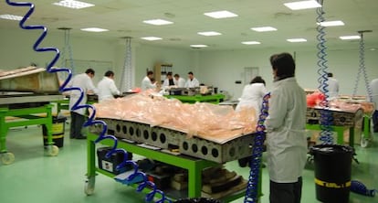 Centro de producción de Carbures en El Puerto de Santa María.