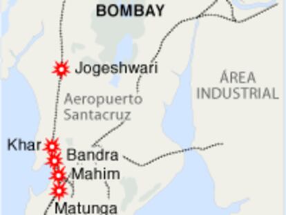 Lugar de las explosiones