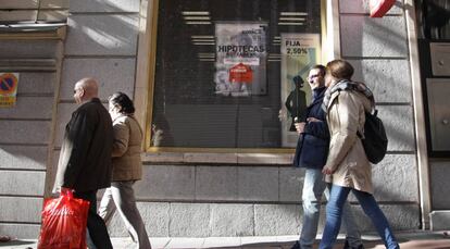 Oficina de Kutxabank en Madrid.