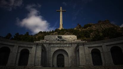 Explanada del Valle de los Caídos, en San Lorenzo de El Escorial. 