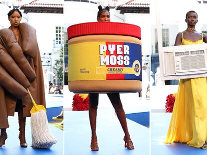 Pyer Moss hace historia con una colección cargada de mensajes poderosos