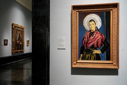 'La boloñesa', cuadro de María Blanchard, recientemente adquirido por el Museo del Prado.