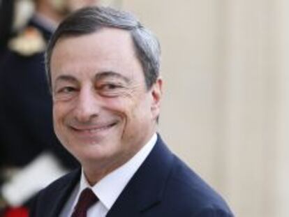 El presidente del BCE, Mario Draghi.