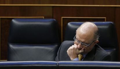 El ministro de Hacienda, Cristóbal Montoro