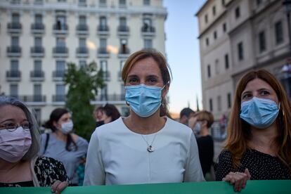 Mónica García, líder de Más Madrid, el 28 de septiembre.