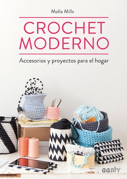Portada de Crochet Moderno (Gustavo Gili).