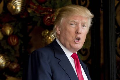 Trump, el pasado miércoles en Florida