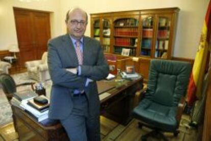 Ramón Álvarez de Miranda, presidente del Tribunal de Cuentas.