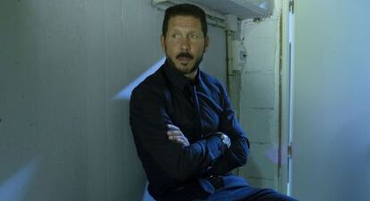 El técnico rojiblanco Diego Simeone.