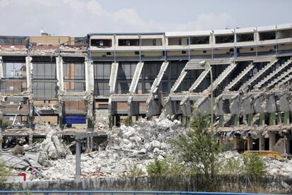 En el caso de las dos parcelas compradas por Azora y CBRE son las más cercanas al río Manzanares. Los dos socios desarrollarán dos torres con 340 viviendas de distinto tamaño en un proyecto con una edificabilidad de 35.000 metros cuadrados.