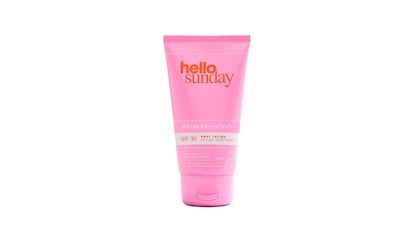 Crema corporal con protección solar de Hello Sunday (SPF30), brinda un extra de suavidad a la piel.