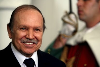 El presidente argelino, Abdelaziz Buteflika, en Argel en 2008.