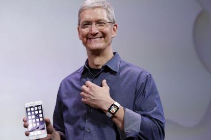 Tim Cook, consejero delegado de Apple.