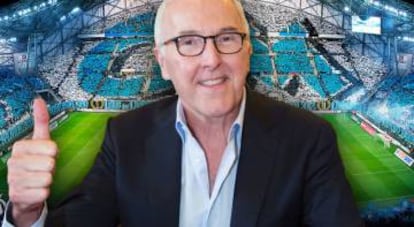 Frank McCourt, máximo accionista del Olympique de Marsella.
