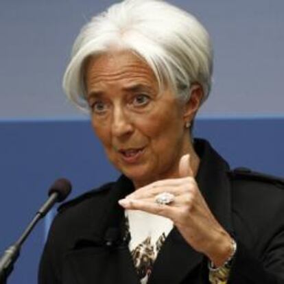 Christine Lagarde, directora gerente del FMI