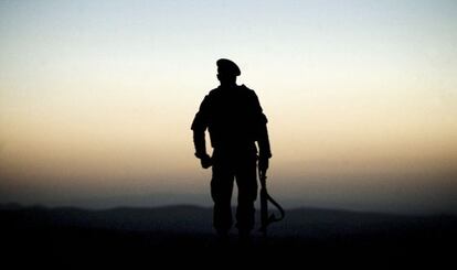 Un soldado en Qala-i-Naw (Afganistán) en octubre de 2012.