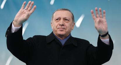Recep Tayyip Erdogan, presidente de Turqu&iacute;a