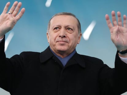 Recep Tayyip Erdogan, presidente de Turqu&iacute;a
