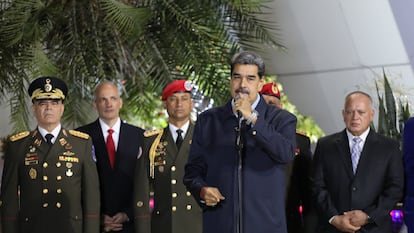Nicolás Maduro, presidente de Venezuela, en Maiquetía (Venezuela) el 26 de octubre de 2024.
