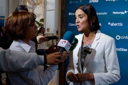 Reyes Maroto, ex ministra de Industria y portavoz del grupo socialista en el Ayuntamiento de Madrid.